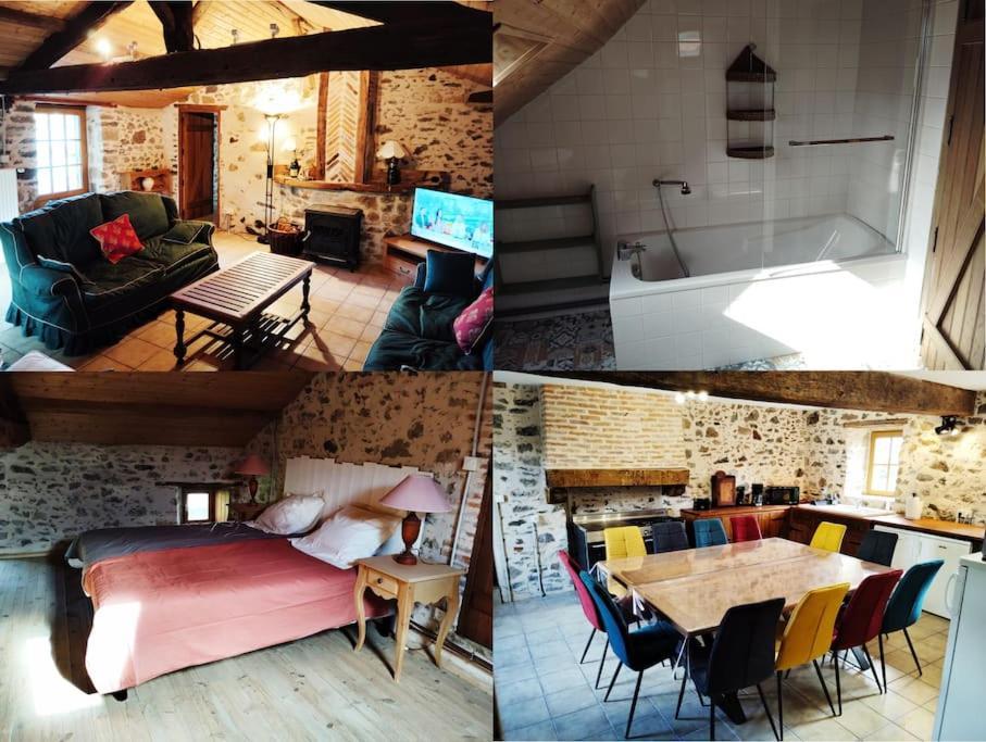 La Longere Du Plessis Mornay, 30 Min Du Puy Du Fo, Wifi, Parking, Jardin Villa La Foret-sur-Sevre Екстериор снимка